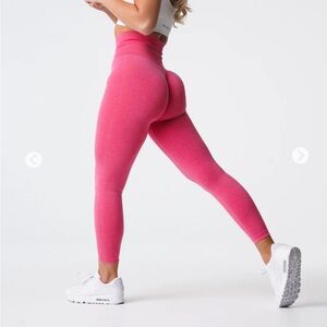 NVGTN - seamless leggings - hot pink - size s